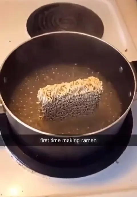 First Time Making Ramen