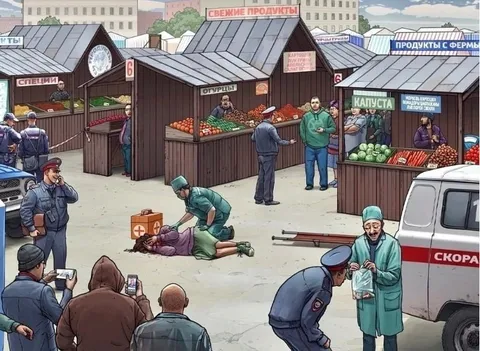 Загадка на рынке с пострадавшей