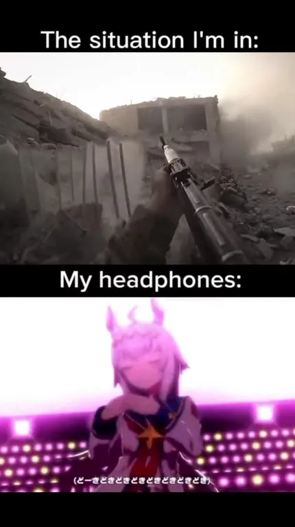 The Situation Versus My Headphones