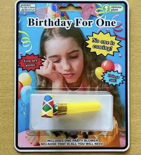 Birthday For One