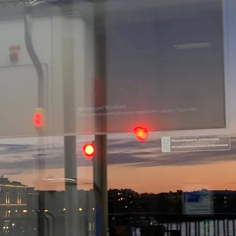 Активация Windows в трамвае