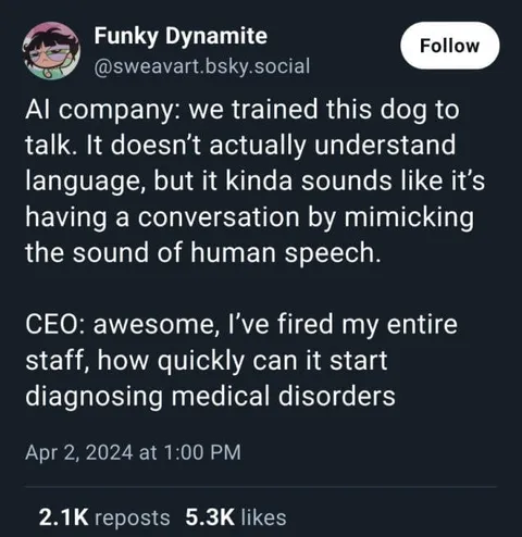 AI Dog Diagnoses Medical Disorders