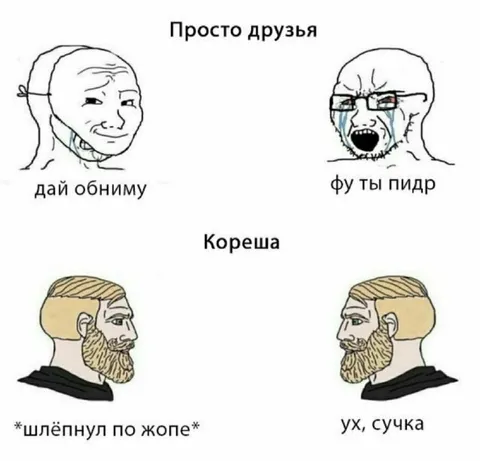 Просто друзья и кореша
