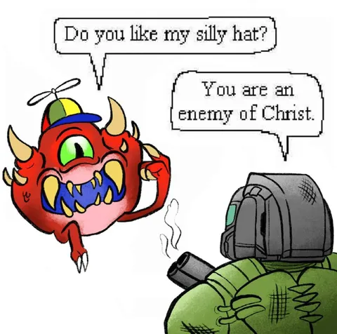 Silly Hat Enemy of Christ