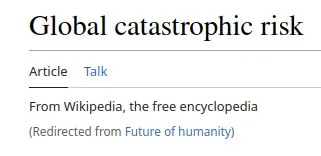 Global Catastrophic Risk Wikipedia