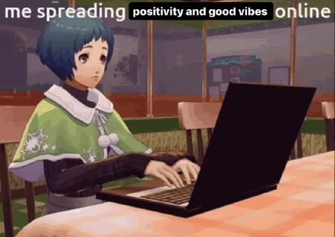 Spreading Positivity Online