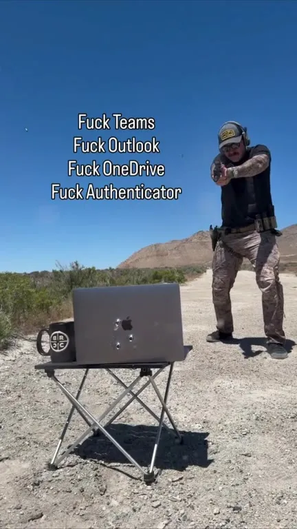 Shooting the Microsoft Apps Laptop