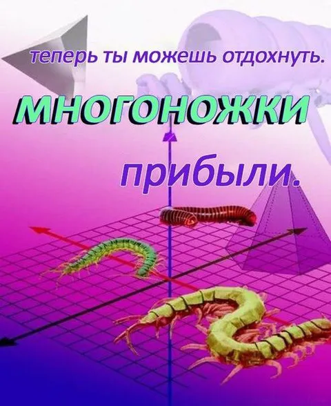 Многоножки прибыли