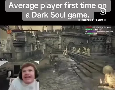 Average Player First Time in Dark Souls