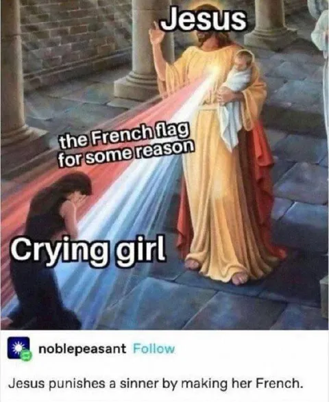 Jesus Makes Her French