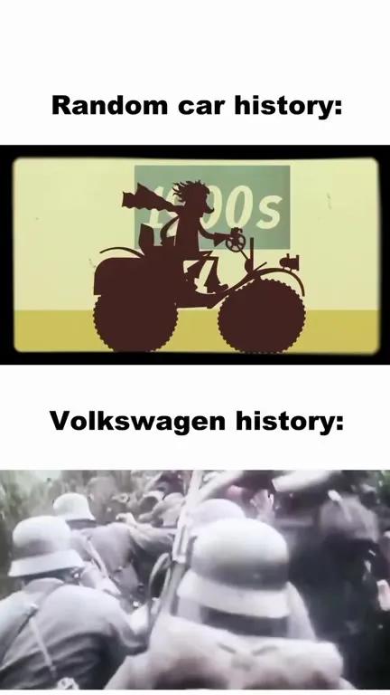 Random Car History vs Volkswagen History