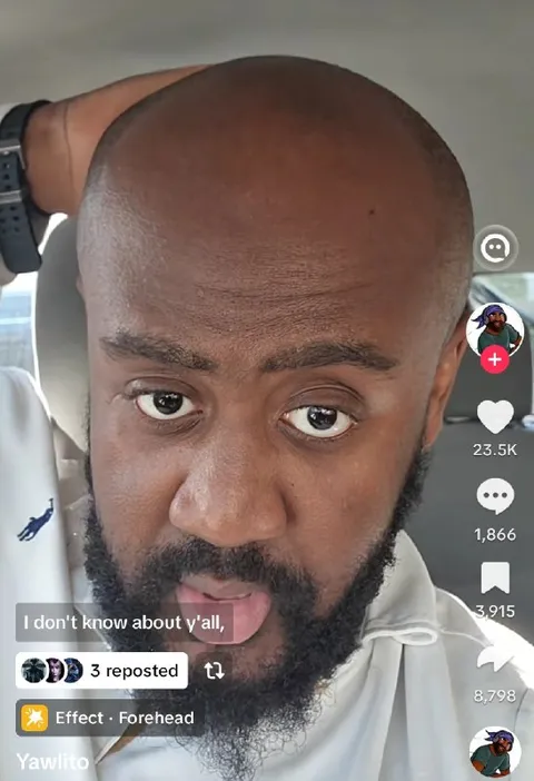 I Don't Know About Y'all Forehead