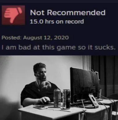 Bad at Game So It Sucks