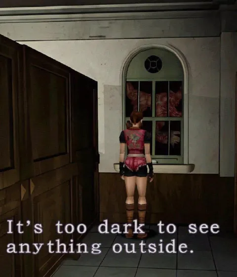 Too Dark to See Outside