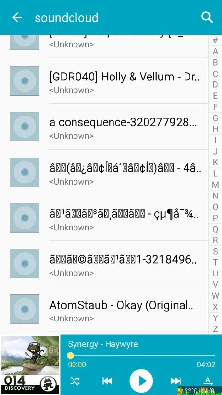 Corrupted SoundCloud Playlist