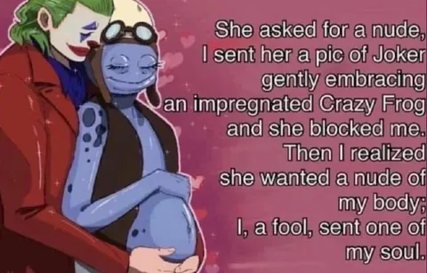Joker Sends a Soul Nude