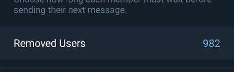 Removed Users 982