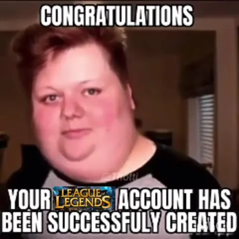 Congratulations, Your League Account Exists