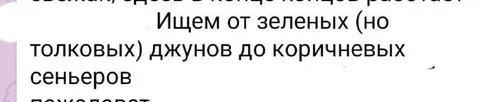 От зелёных джунов до сеньеров