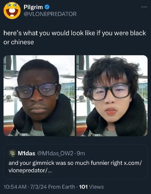 If You Were Black or Chinese