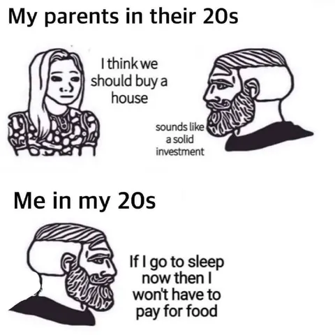 Parents Buy a House, I Skip Dinner