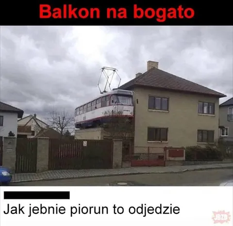 Balkon na bogato