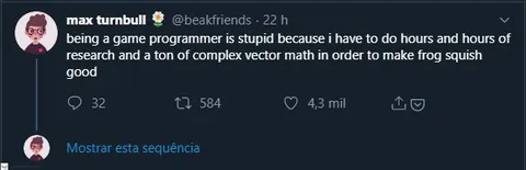 Game Programmer Makes Frog Squish