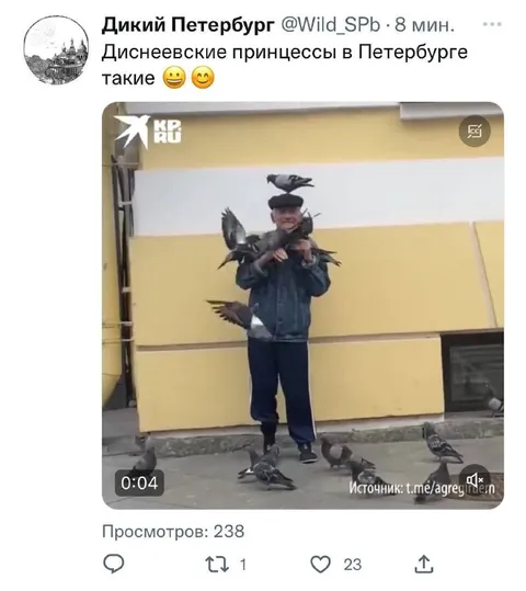 Диснеевские принцессы в Петербурге
