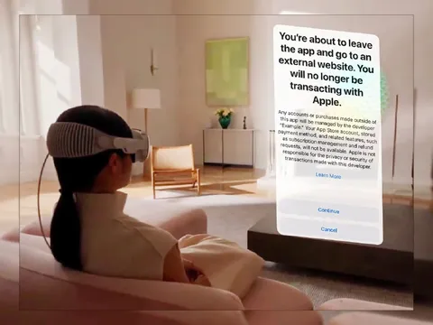 Apple Warning in Augmented Reality