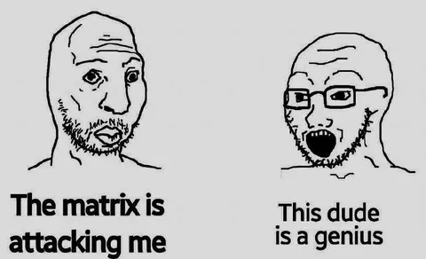 The Matrix Is Attacking Me