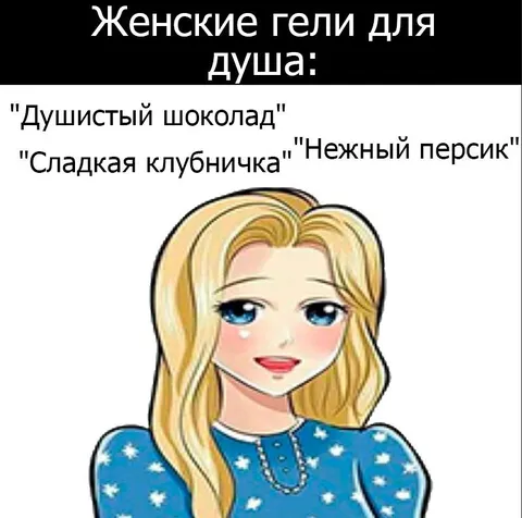 Женские гели для душа