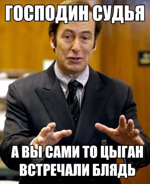 Господин судья и цыган