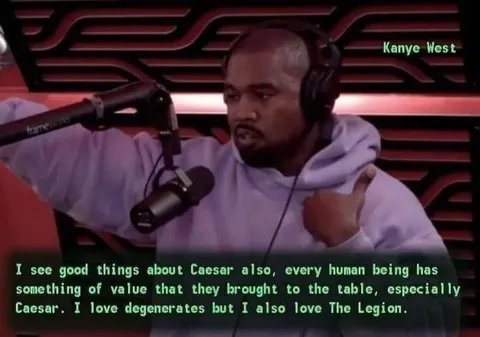 Kanye Loves Caesar and The Legion