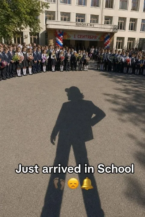 Just Arrived at School
