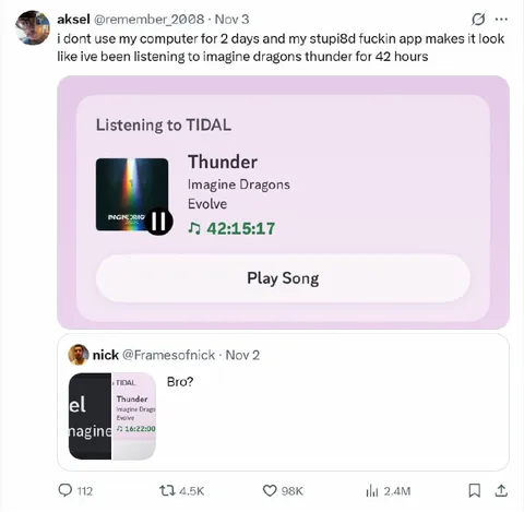 Imagine Dragons for 42 Hours