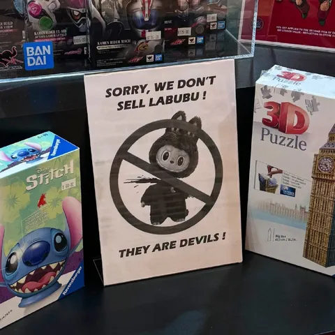 Sorry, We Don't Sell Labubu