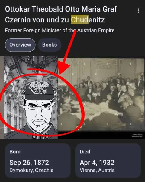 Ottokar Czernin Anime Portrait