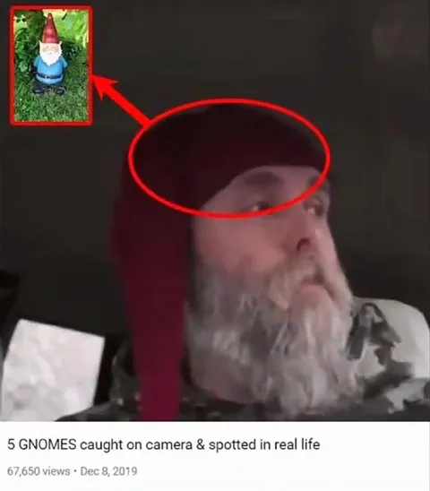 Gnome Spotted in Real Life
