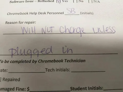 Chromebook Will Not Charge Unless Plugged In