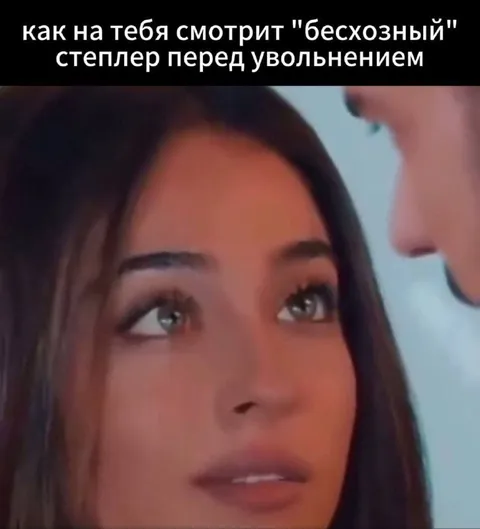 Взгляд степлера перед увольнением