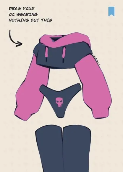 Draw Your OC Wearing This