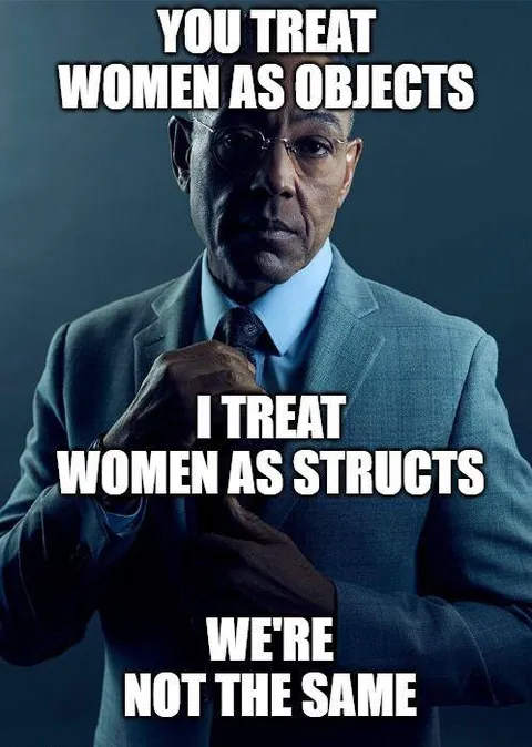 Women as Objects vs Structs