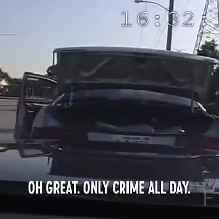 Cop Finds More Crime Evidence