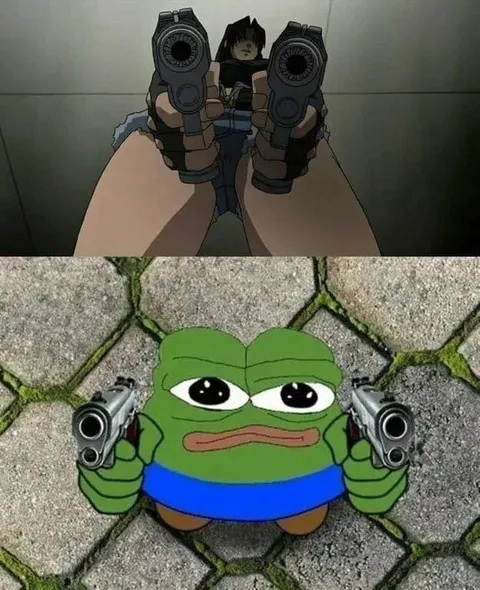 Пепе с двумя пистолетами