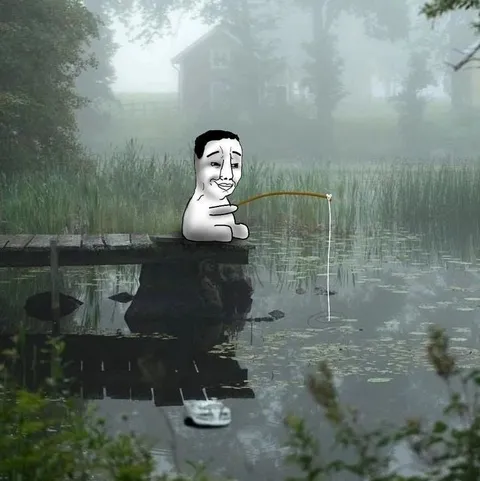 Водяной Войчак на рыбалке