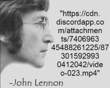 John Lennon Video Link Reaction