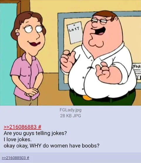 Peter Asks Why Women Have Boobs