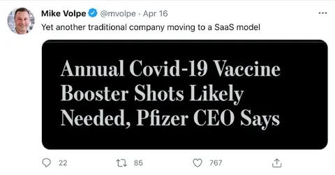 Traditional Company Goes SaaS