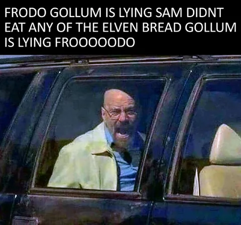 Gollum Is Lying Frodo