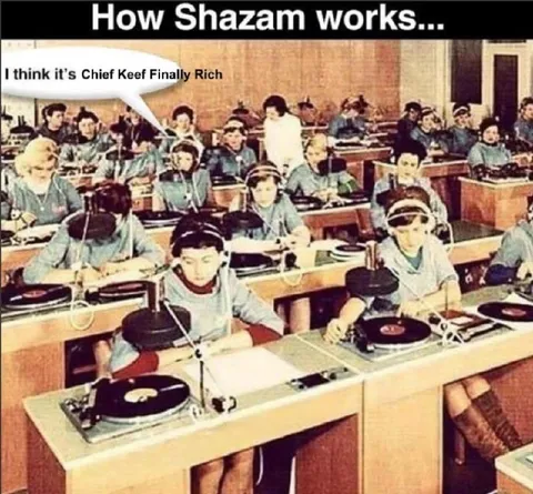 How Shazam Works in Class